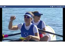Nathalie COLLET et Diane DELALLEAU médaillées, retour sur les championats d'aviron de mer à Victoria