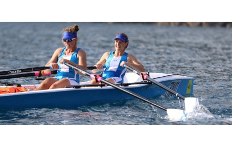 Aviron de mer - Diane Delalleau et Nathalie Collet