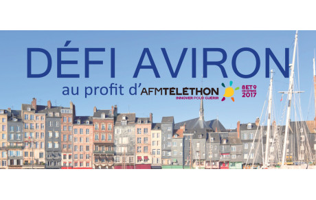 Défi aviron téléthon 2017