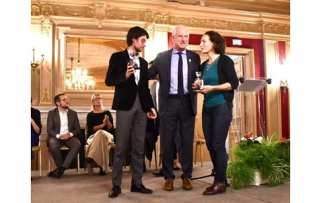 La flamme portée par notre Etienne !